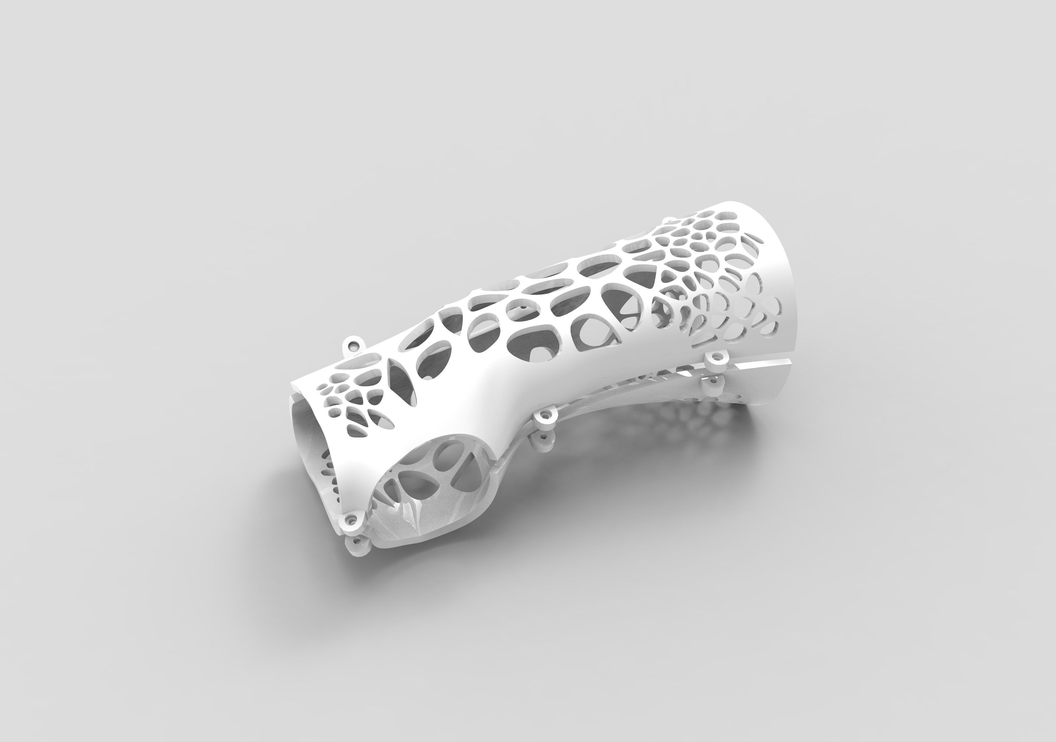 ARM SPLINT - 3D PRINT 3D print model_9