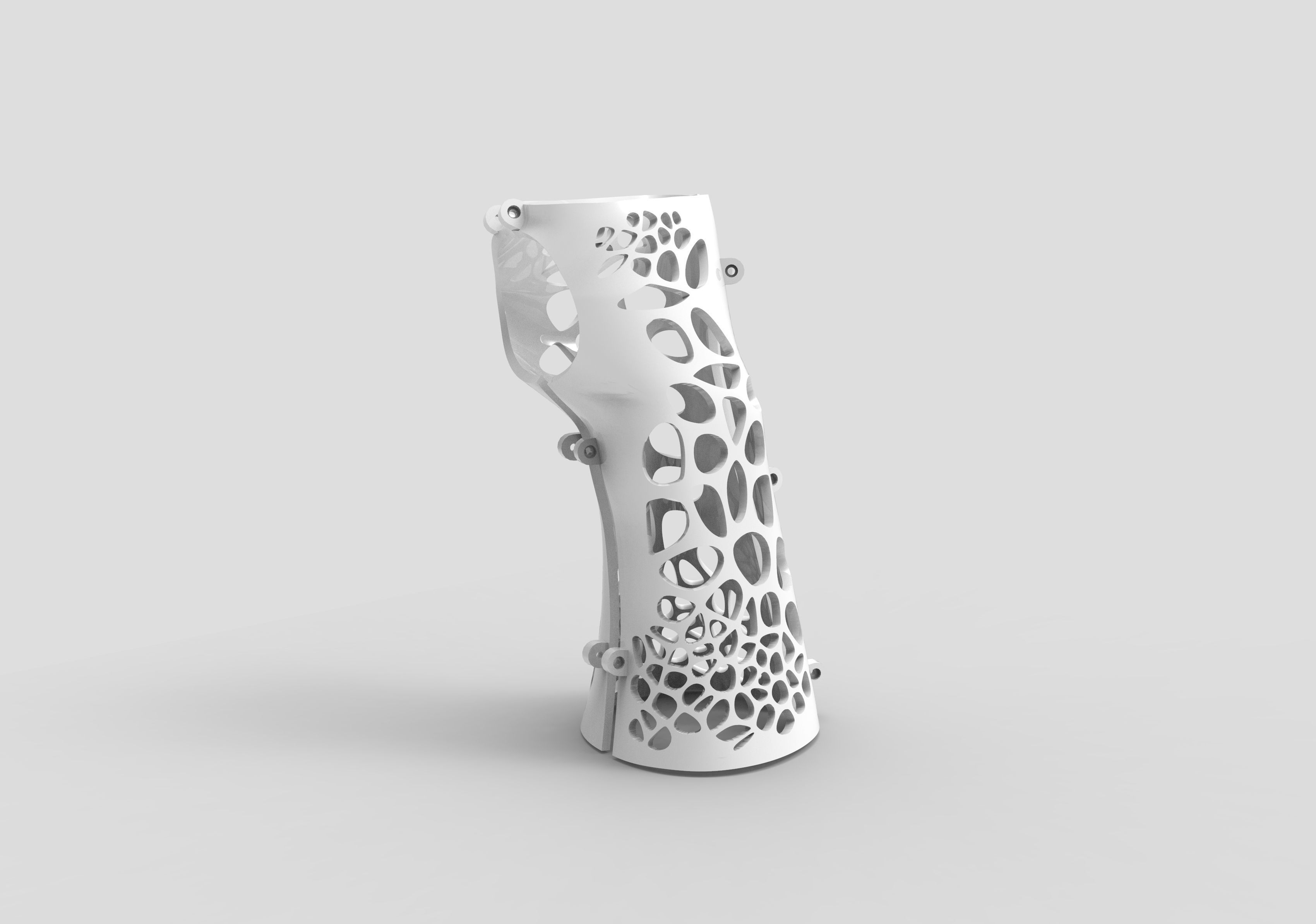 ARM SPLINT - 3D PRINT 3D print model_5