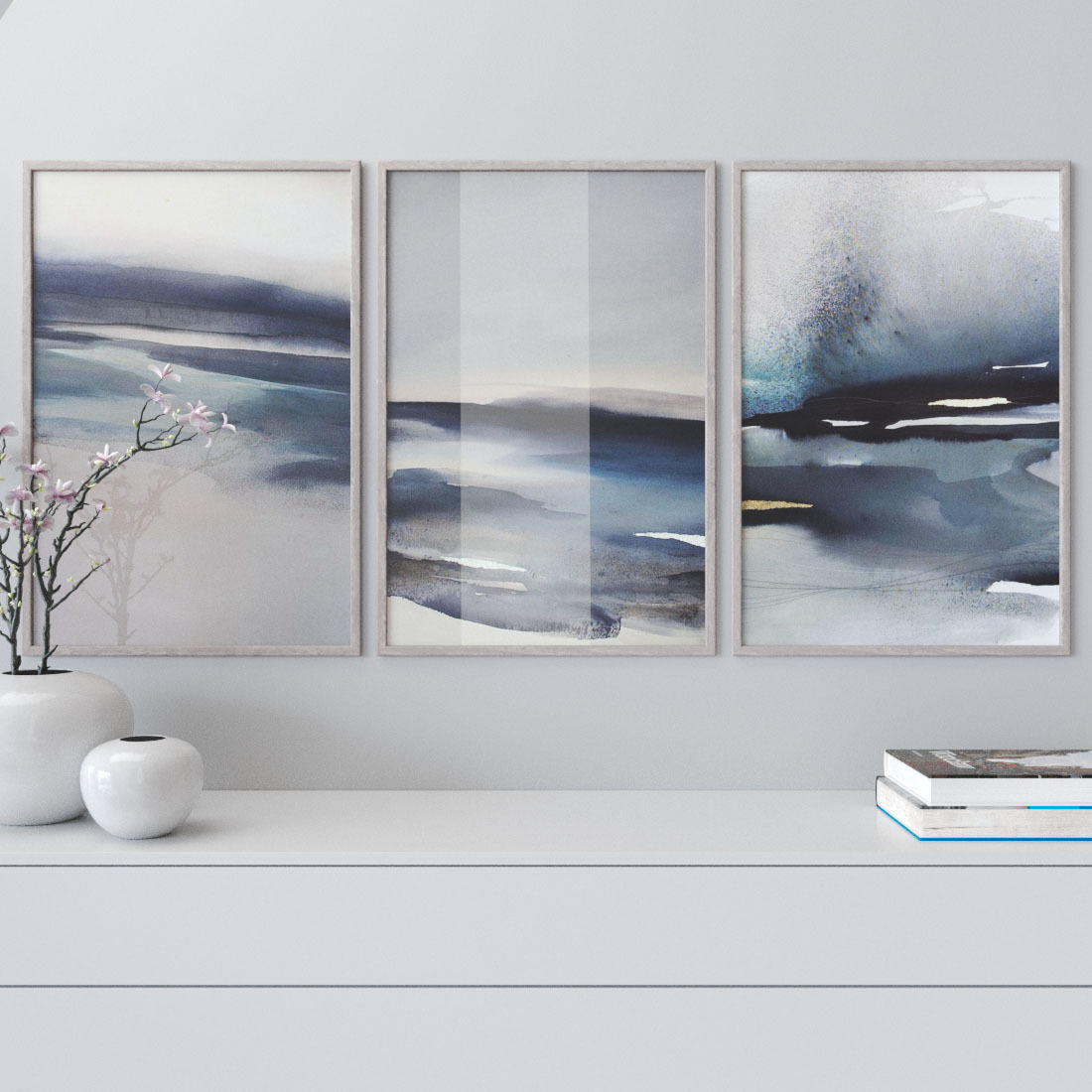 Photo Frames Set 52 3D model_1