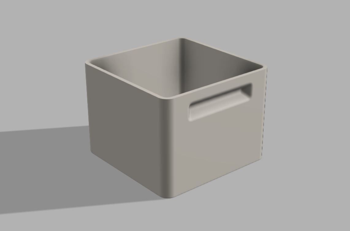 Storage boxes many sizes 3D print model_1