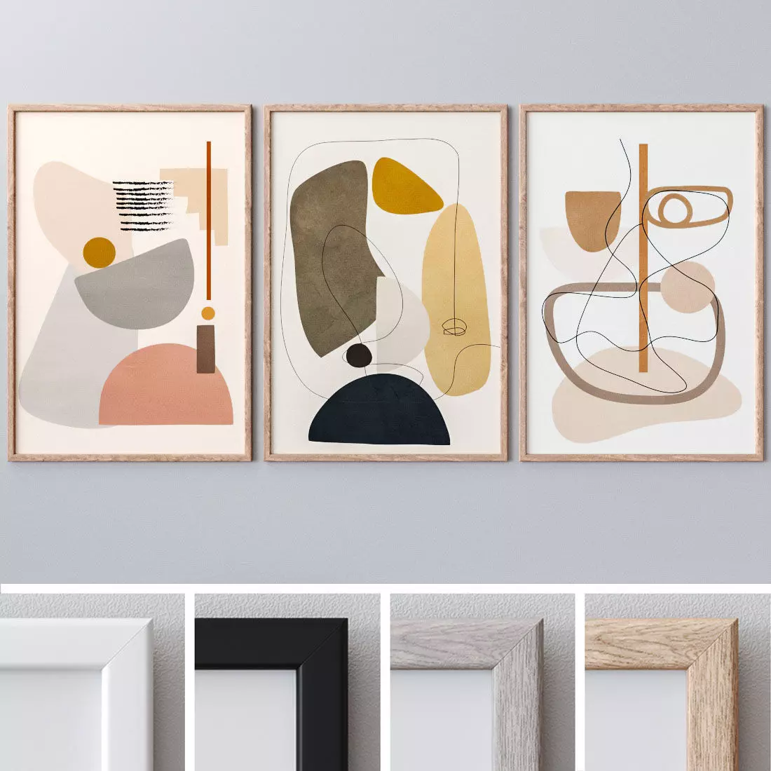 Photo Frames Set 55 3D model_0