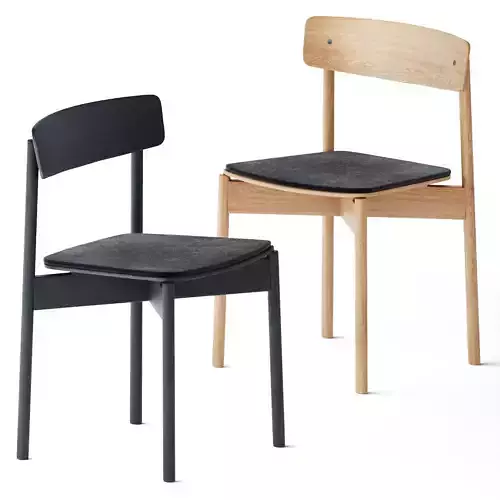 Cross Upholstered Chair by TAKT