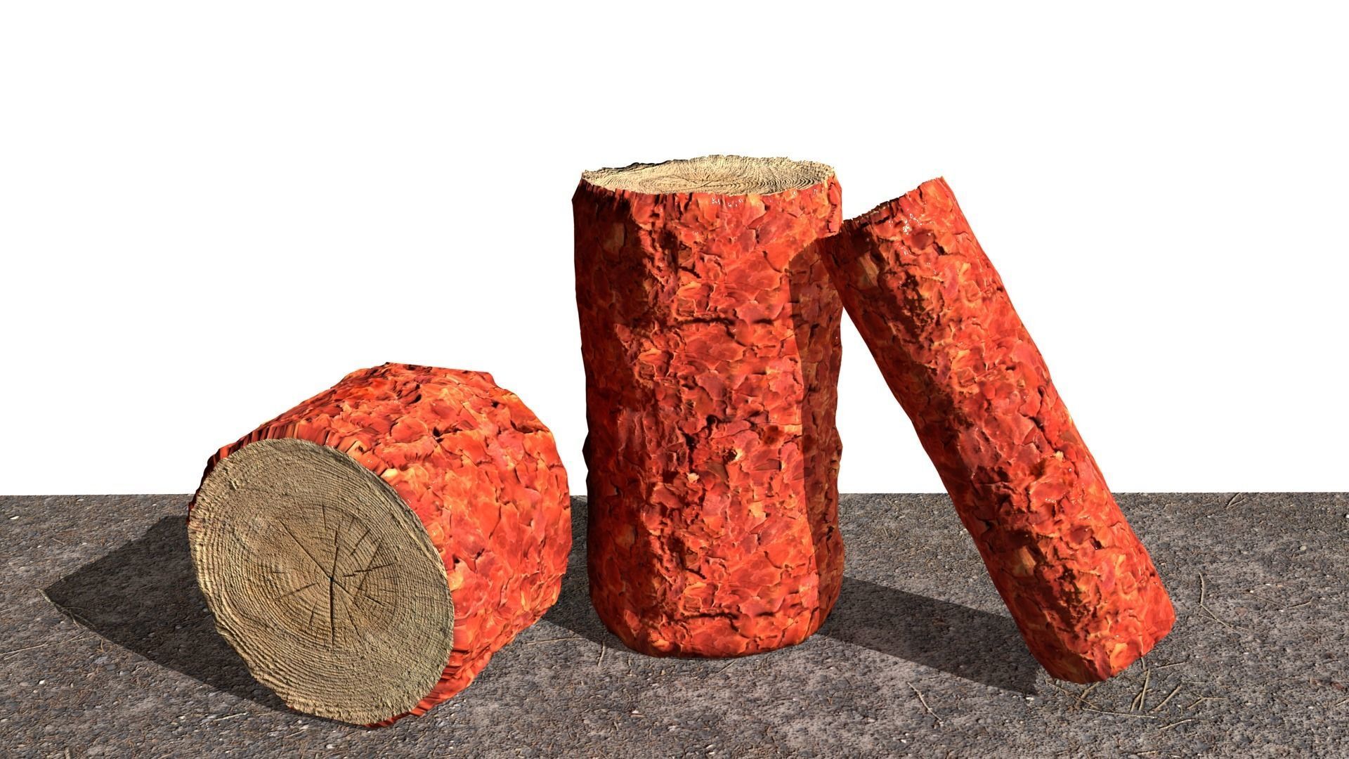 Pine Trees Bark PBR 2k tile textures wood materials Texture_3