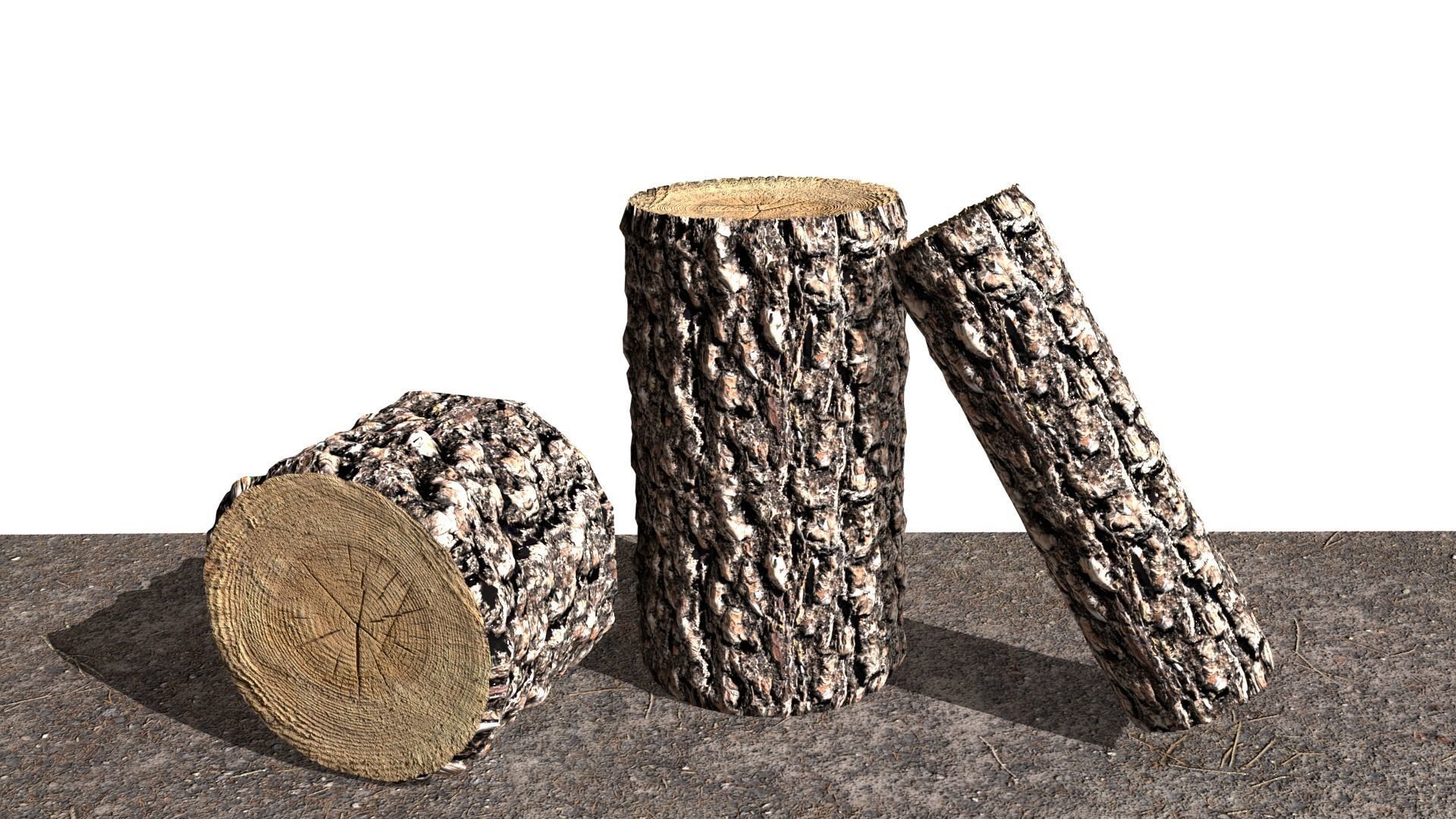 Pine Trees Bark PBR 2k tile textures wood materials Texture_1