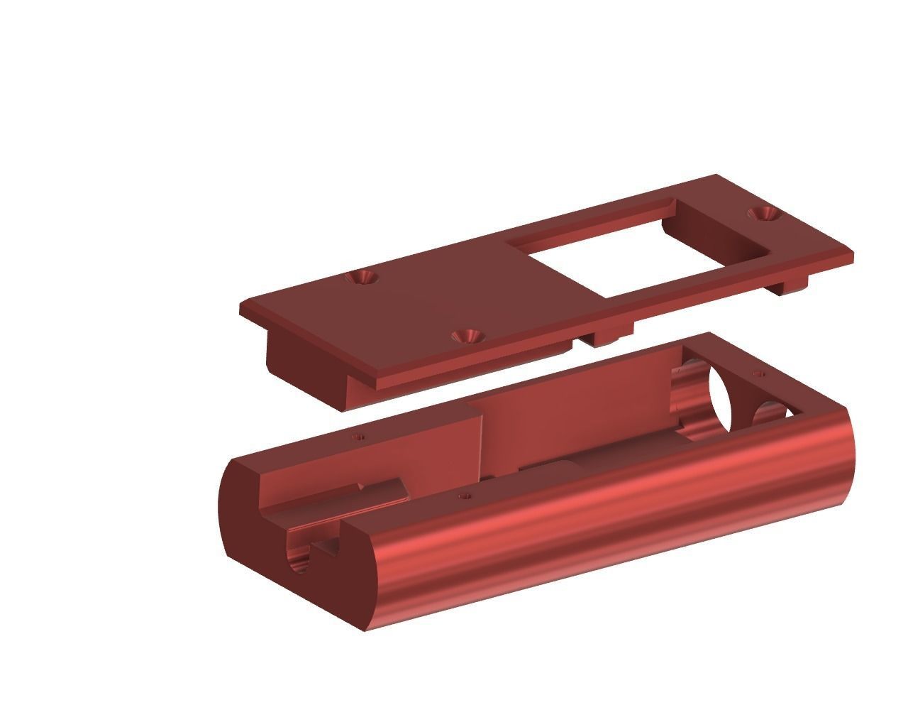 RFD900 868 Case 3D print model_3