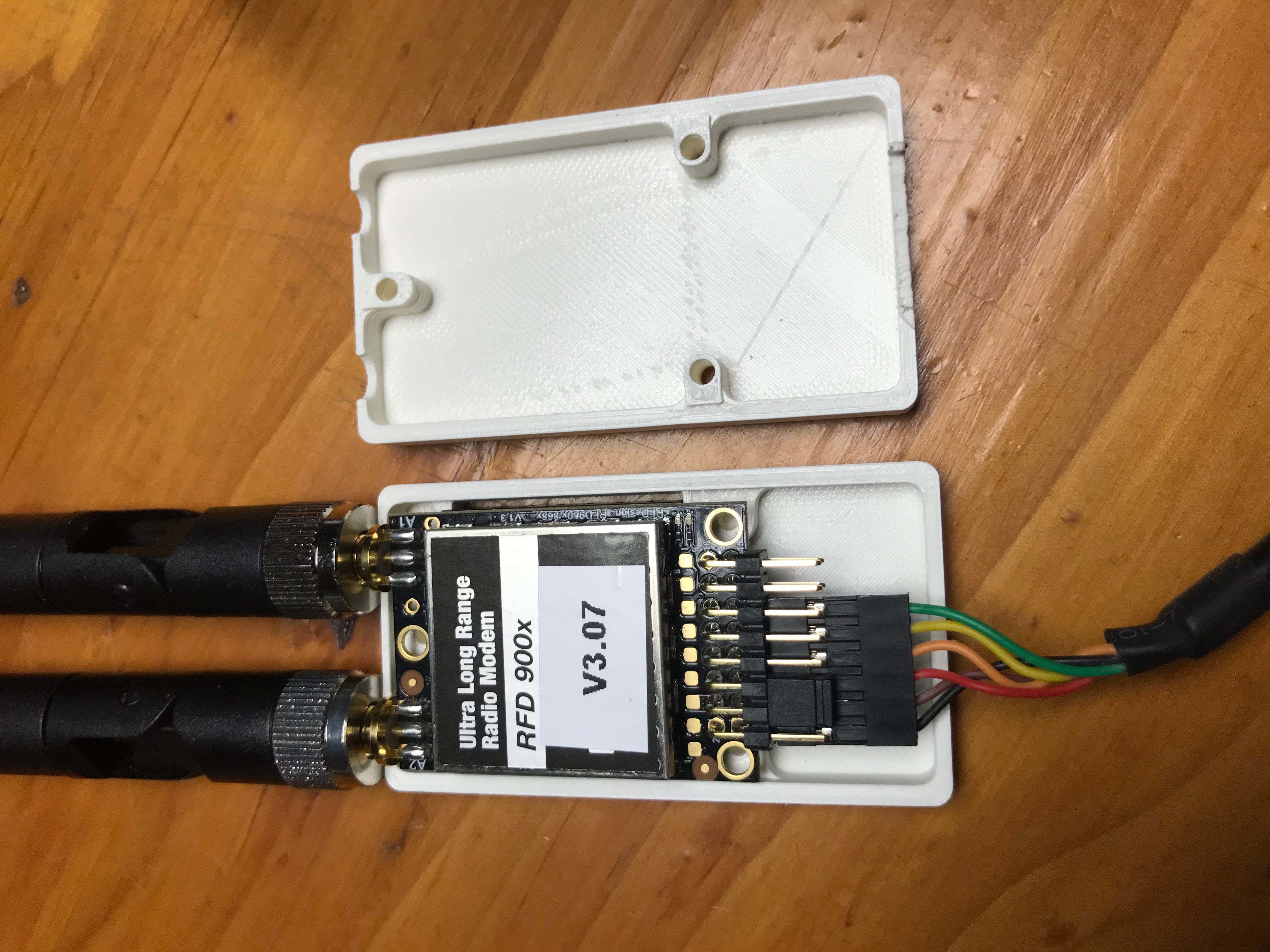 RFD900 868 Case 3D print model_2