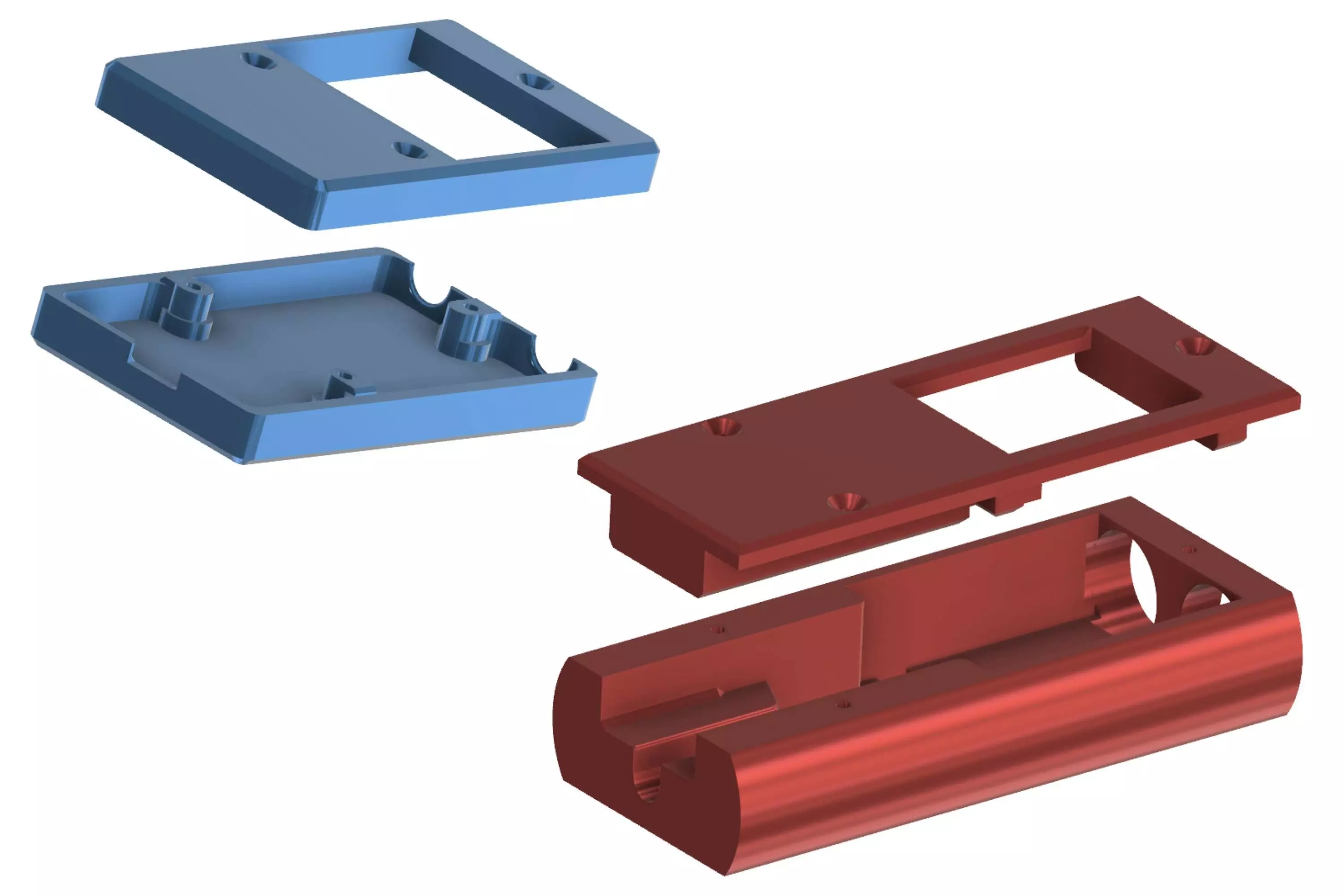 RFD900 868 Case 3D print model_0
