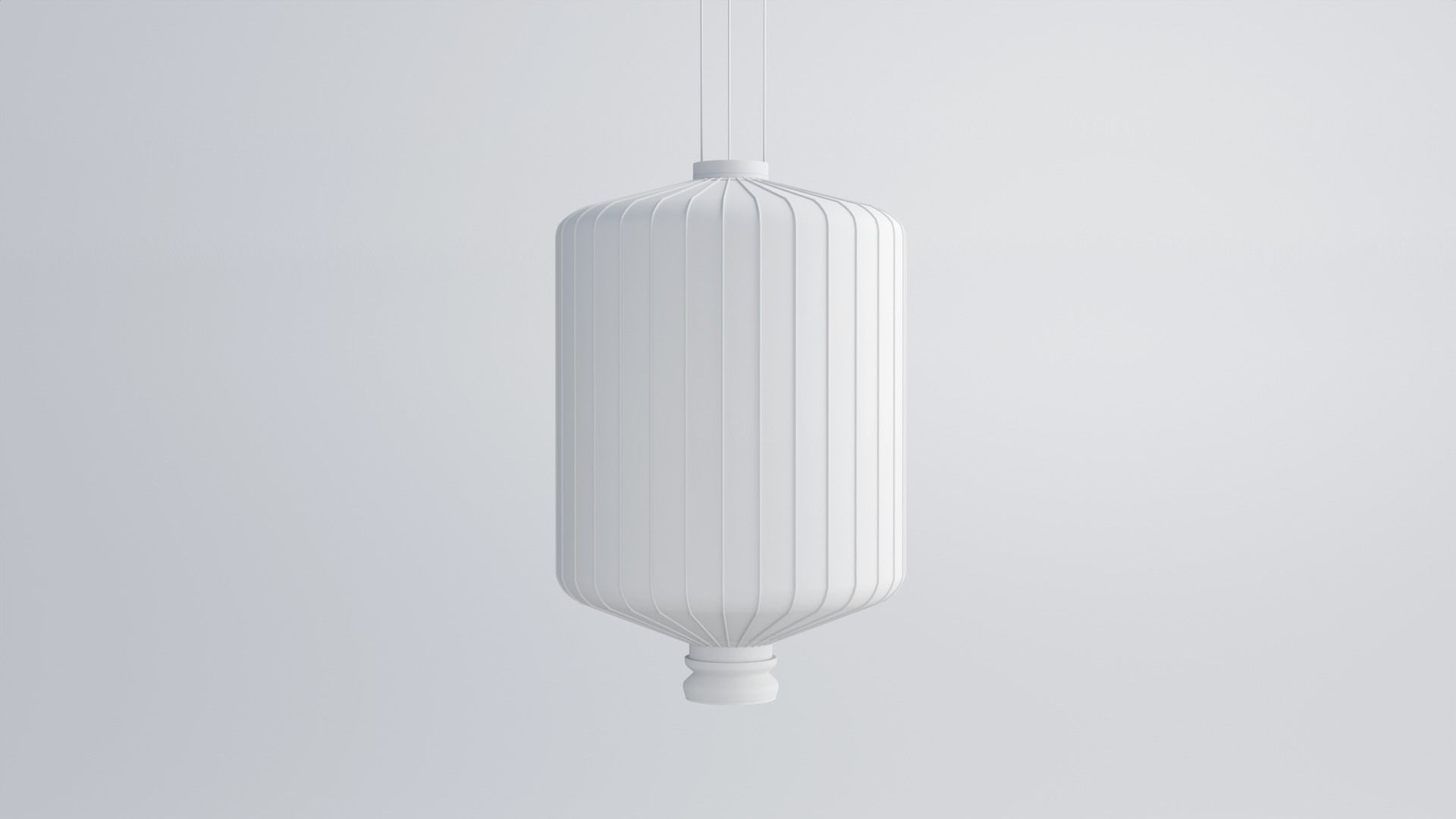 Chinese Hanging Lantern for Chinese New Year 2021 3D model_2