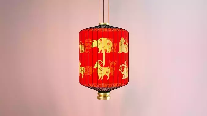 Chinese Hanging Lantern for Chinese New Year 2021