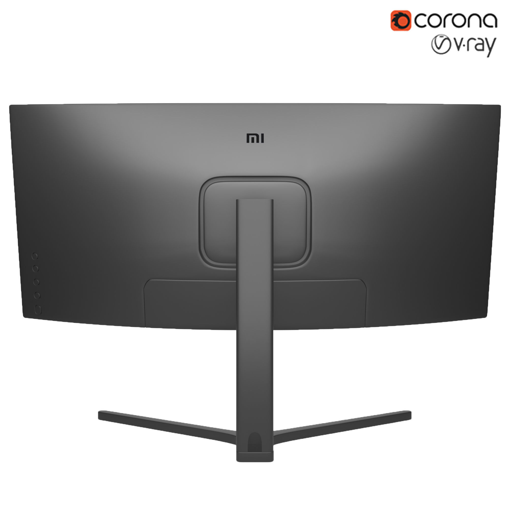Monitor Xiaomi Mi Surface Display 34 3D model_3