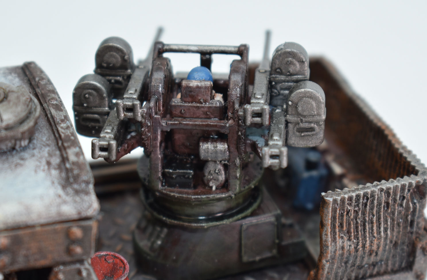 Gaslands scale 50 Calibre Quadmount 3D print model_9