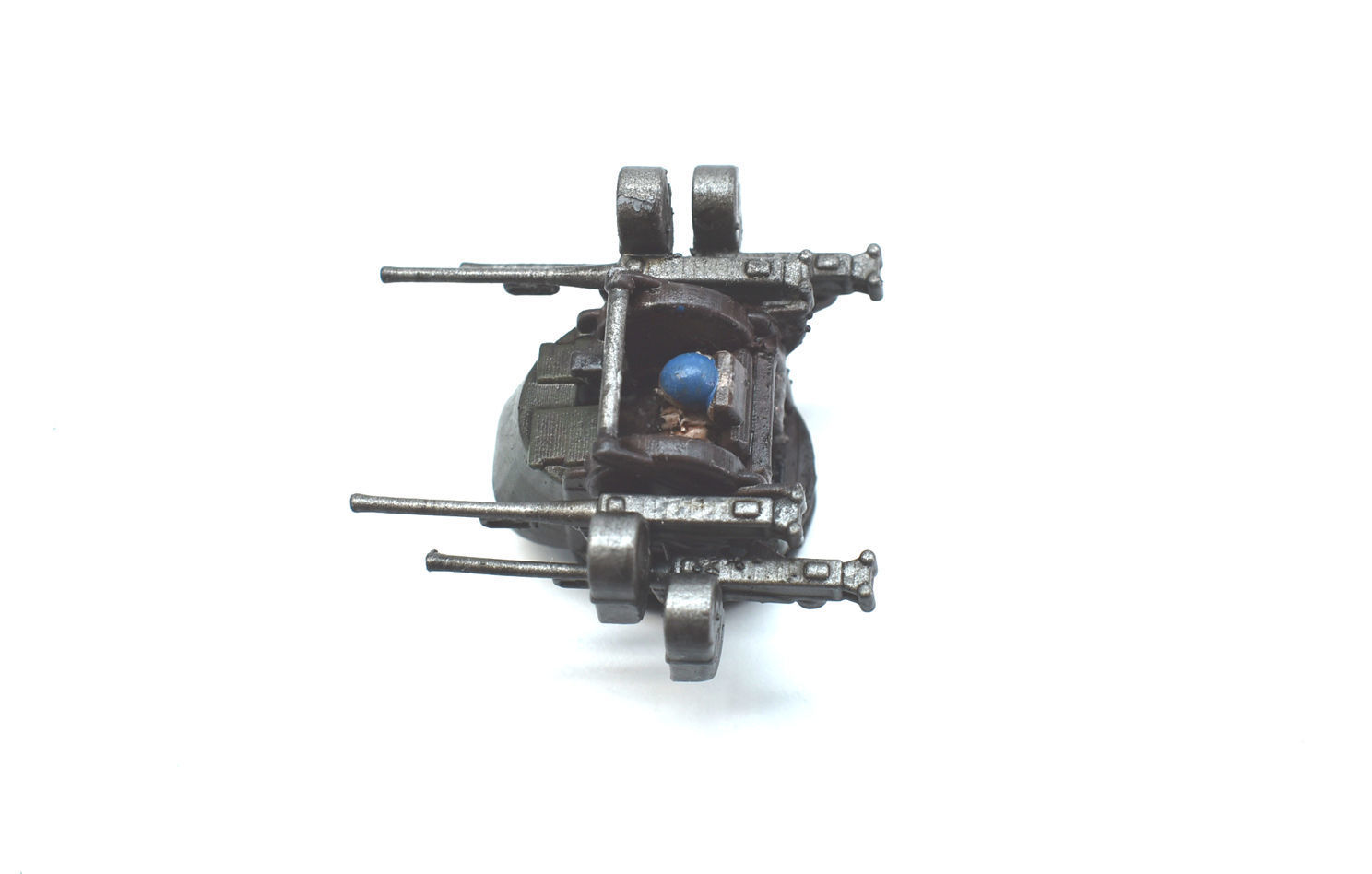 Gaslands scale 50 Calibre Quadmount 3D print model_7