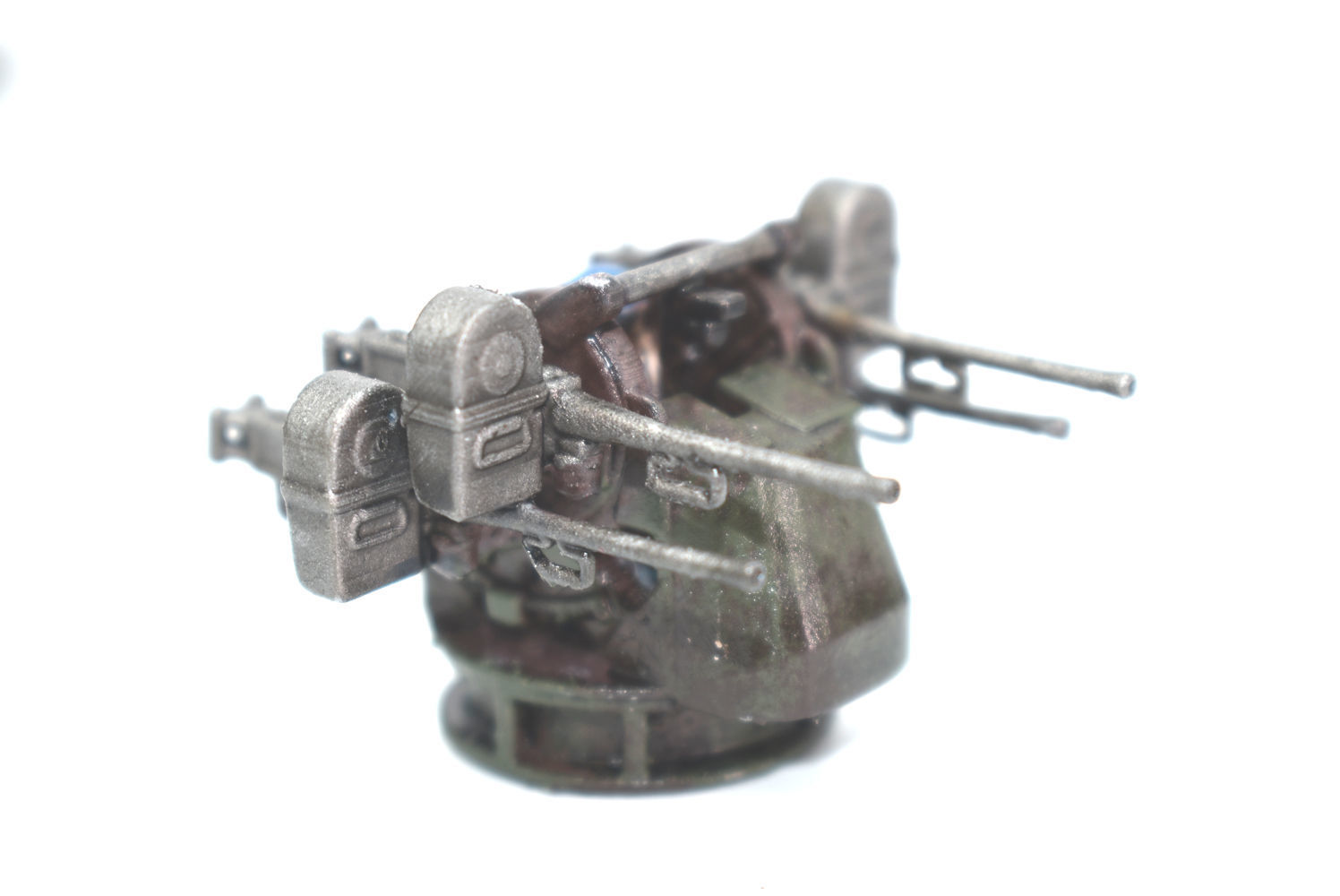 Gaslands scale 50 Calibre Quadmount 3D print model_12