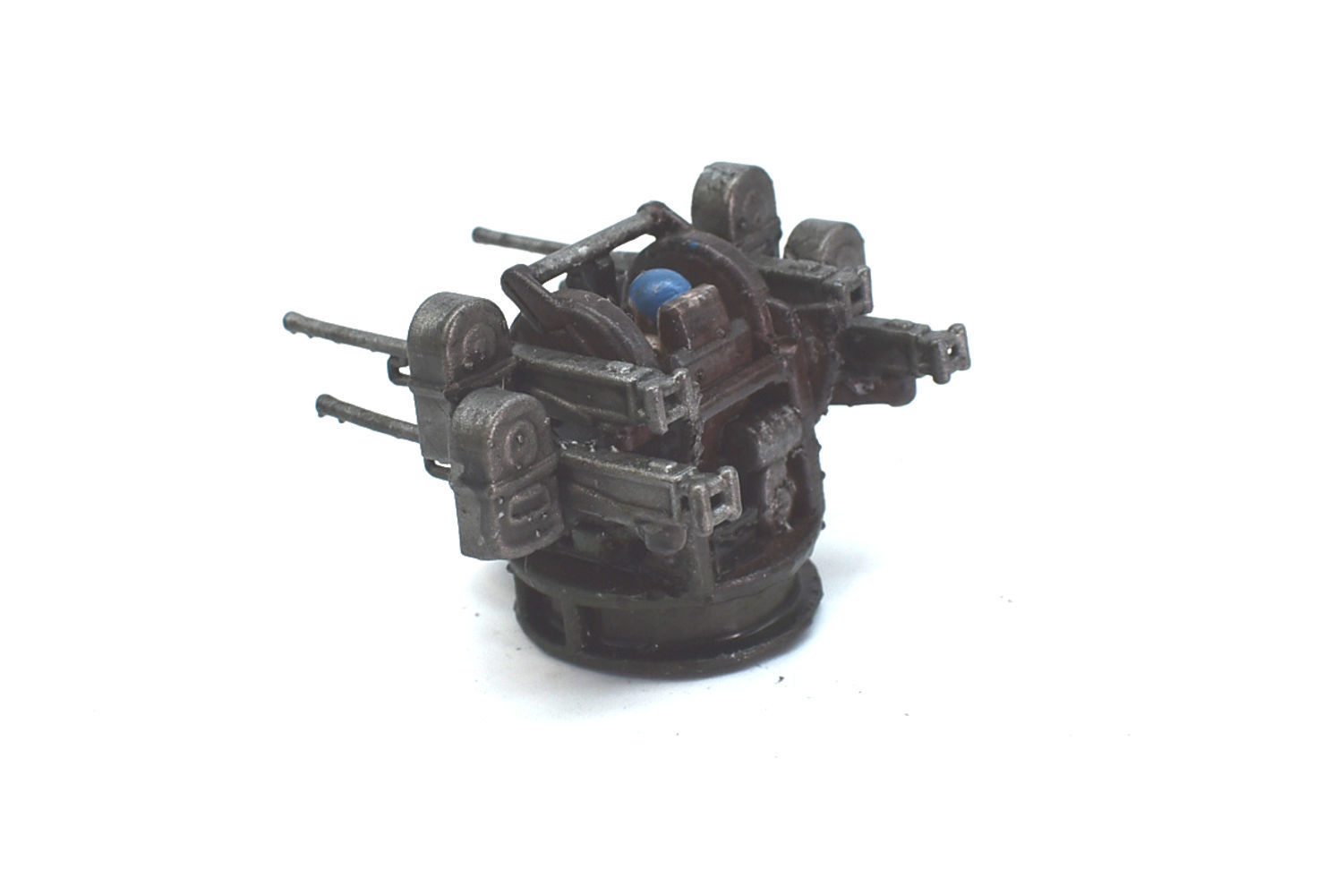 Gaslands scale 50 Calibre Quadmount 3D print model_5