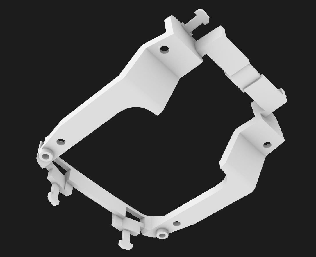 DJI Mavic Air 2 Gimbal part 3D print model_3