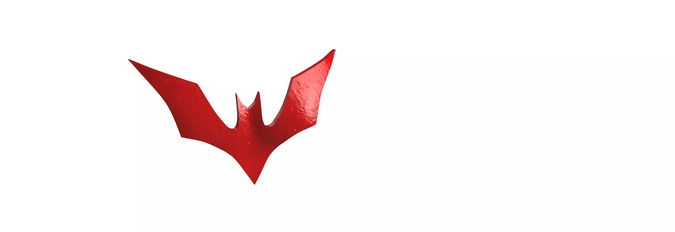 Batman Beyond Chest Emblem Free 3D print model
