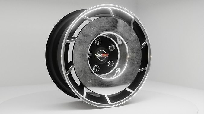 Chevrolet Corvette C4 OEM Rims 3D model