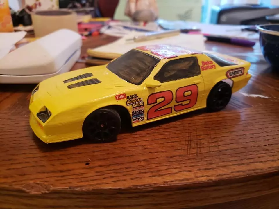 Chevrolet Camaro Iroc-z 1990  rc 3D print model car body shell   3D print model_0