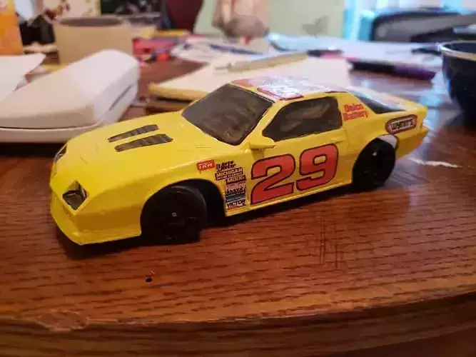 Chevrolet Camaro Iroc-z 1990  rc 3D print model car body shell   3D print model