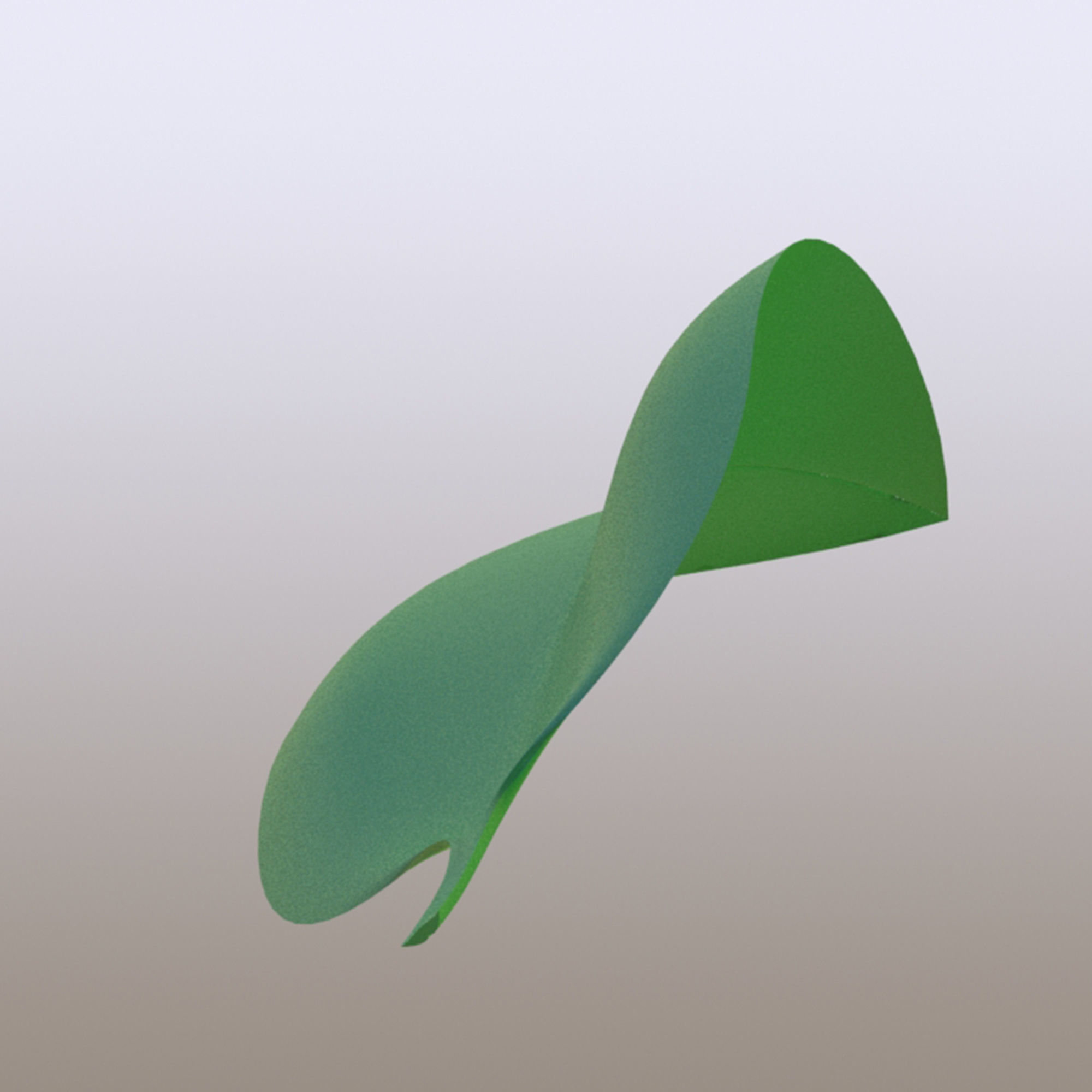 soft leaf 3D model_5