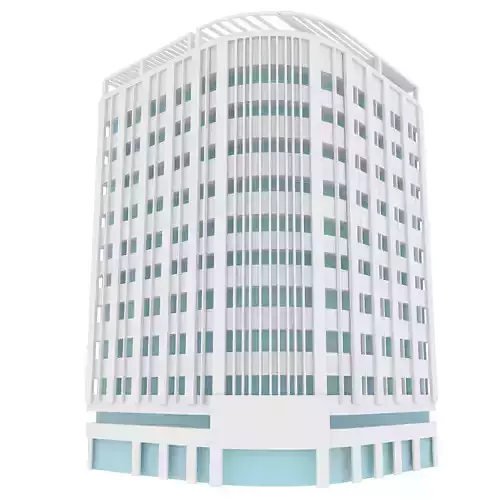 building low poly 2 office