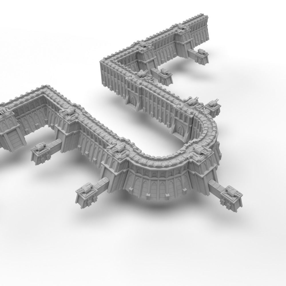 PDF Walls of Mytilene - Base Set by GrimDark Terrain Free 3D print model_5