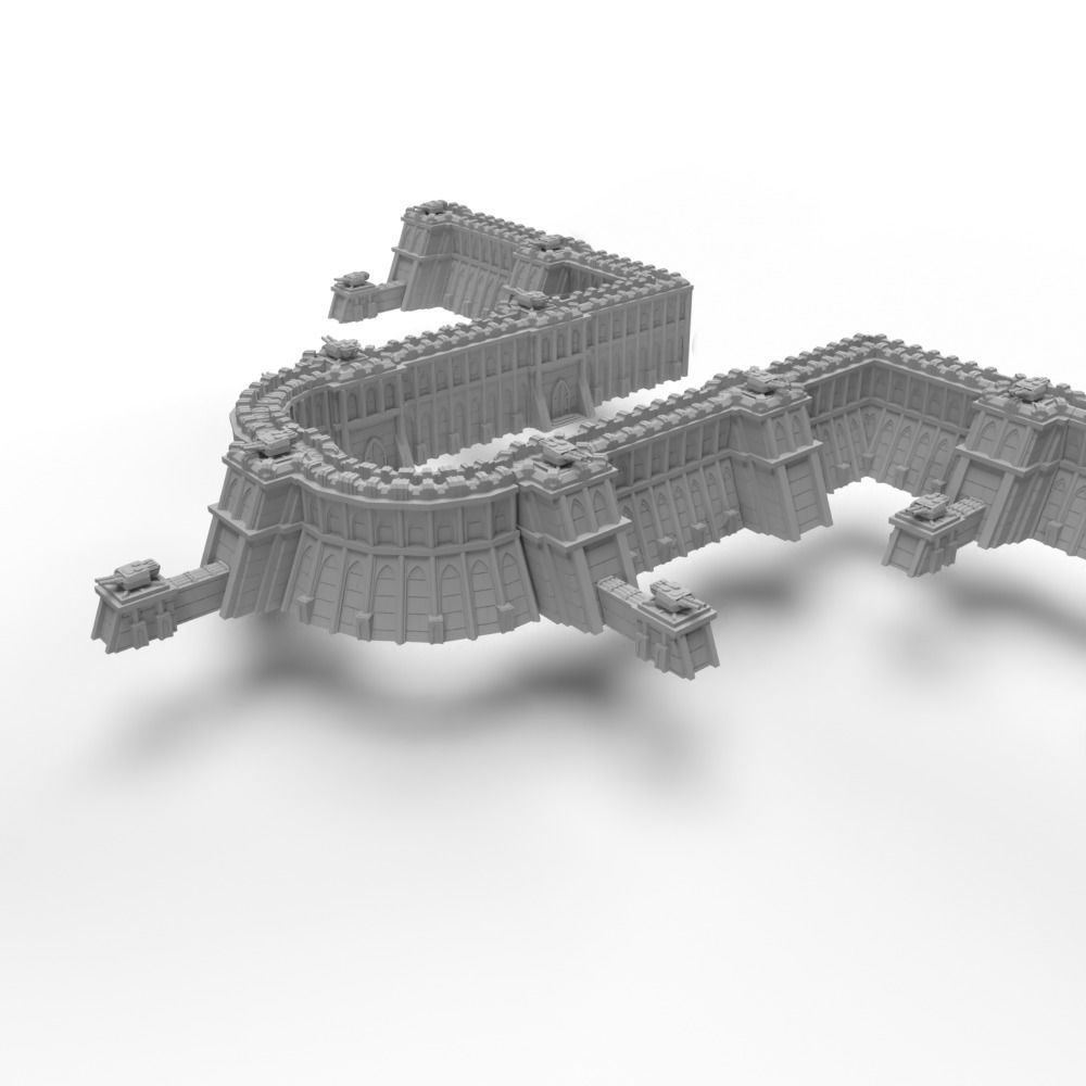 PDF Walls of Mytilene - Base Set by GrimDark Terrain Free 3D print model_6