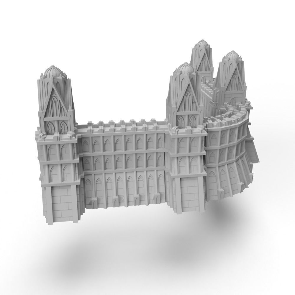 PDF Walls of Mytilene - Base Set by GrimDark Terrain Free 3D print model_1