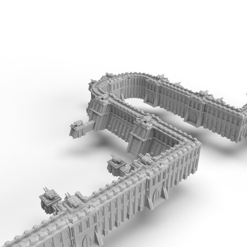 PDF Walls of Mytilene - Base Set by GrimDark Terrain Free 3D print model_8