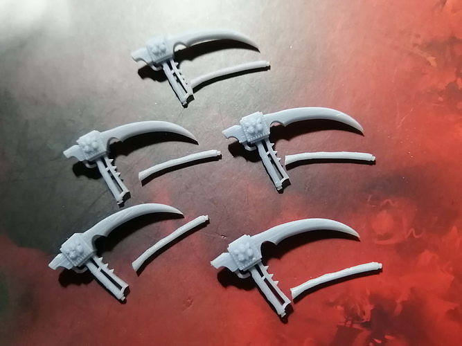 Death Guard Scythe 3D print model