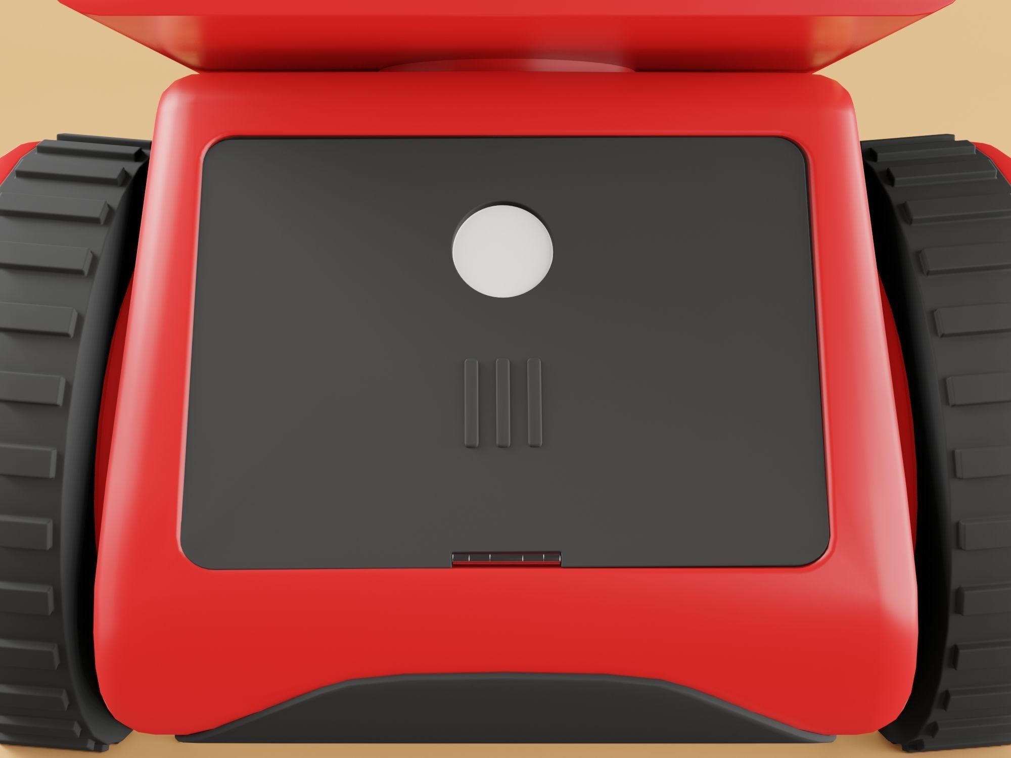 Delivery Intelligence Robot 3D model_9