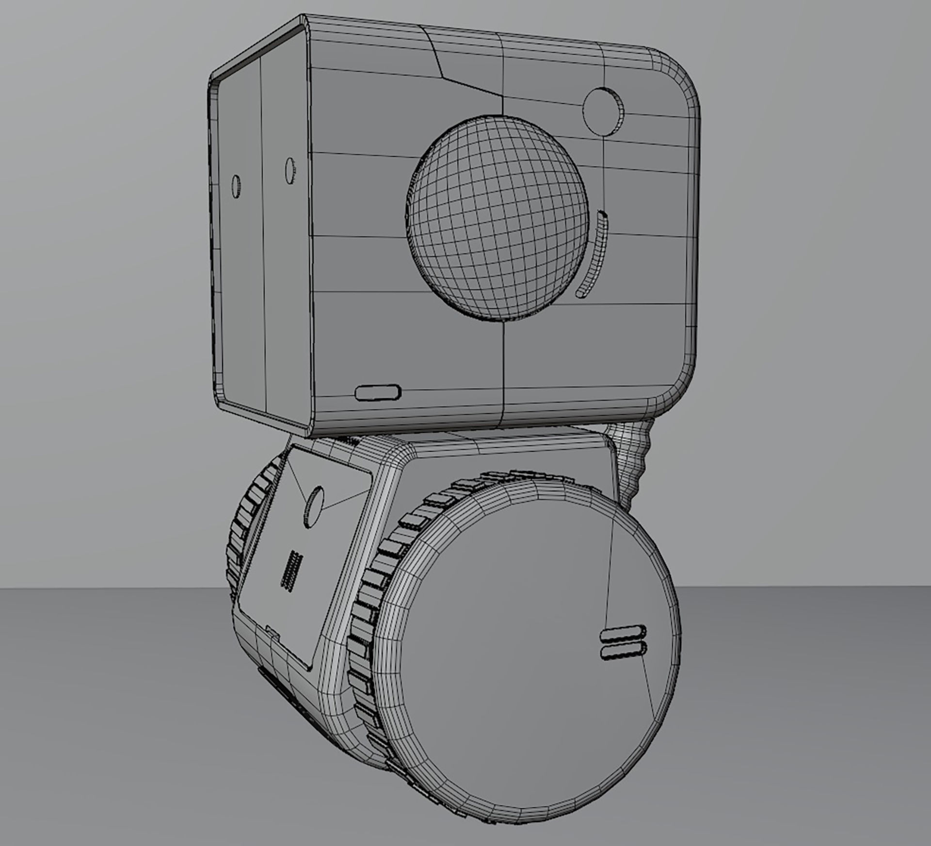 Delivery Intelligence Robot 3D model_12