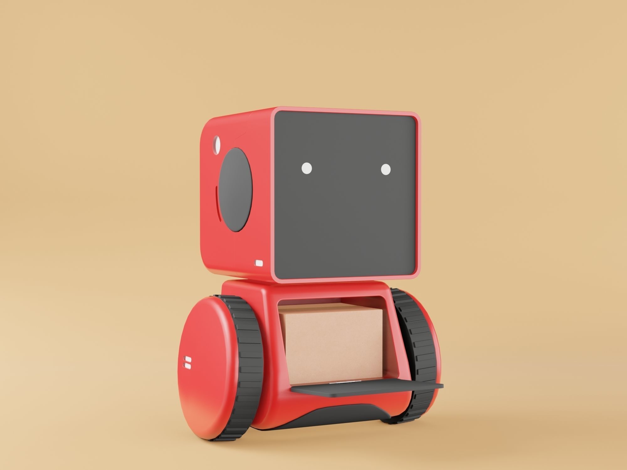 Delivery Intelligence Robot 3D model_6