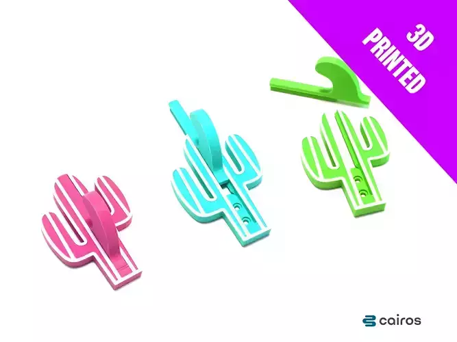 CACTUS COAT HANGER - COAT RACK 3D print model CACTUS COAT HANGER - COAT RACK 3D print model