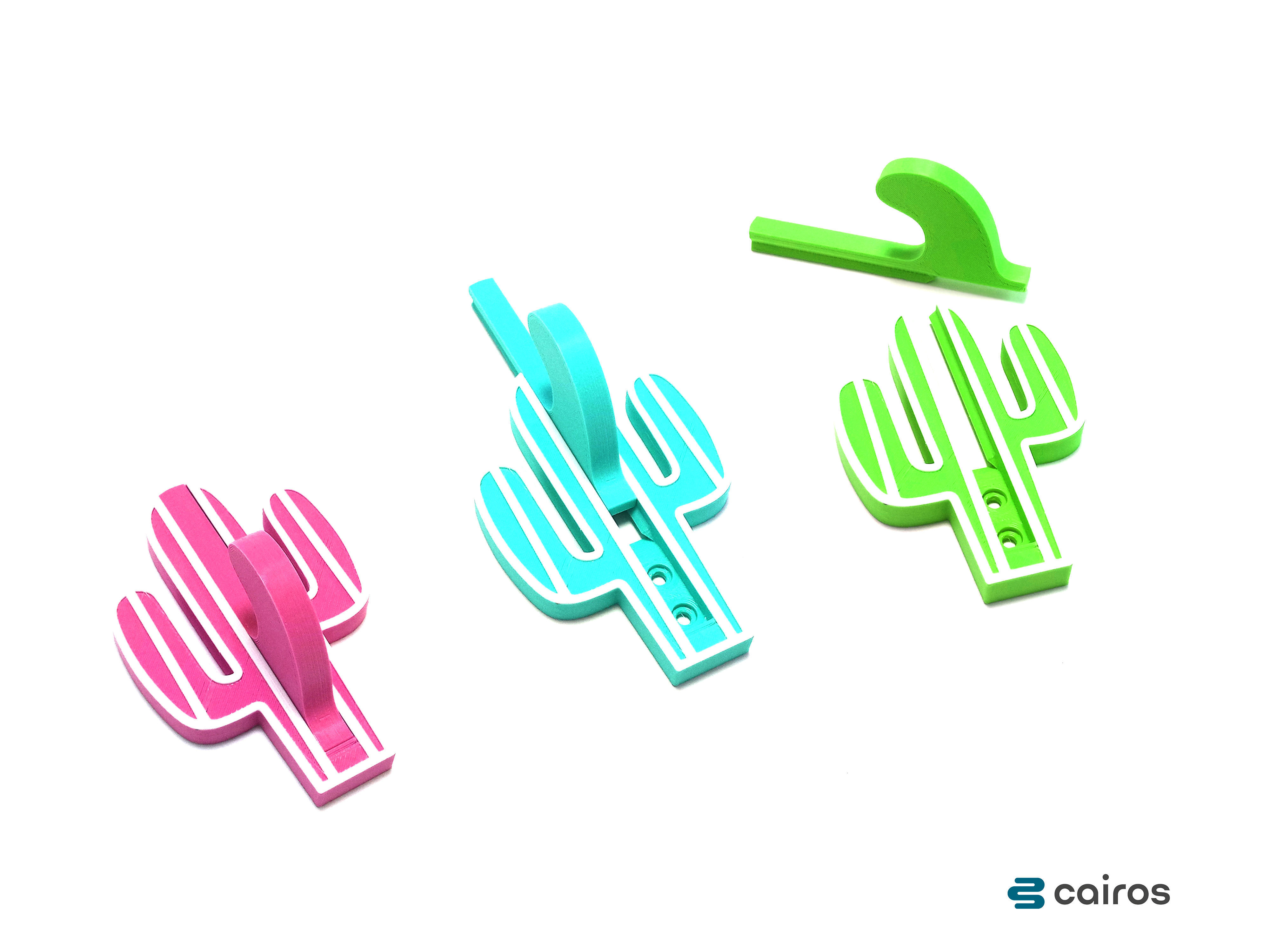 CACTUS COAT HANGER - COAT RACK 3D print model_2