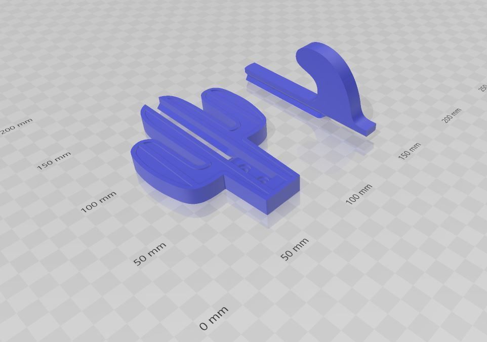 CACTUS COAT HANGER - COAT RACK 3D print model_4