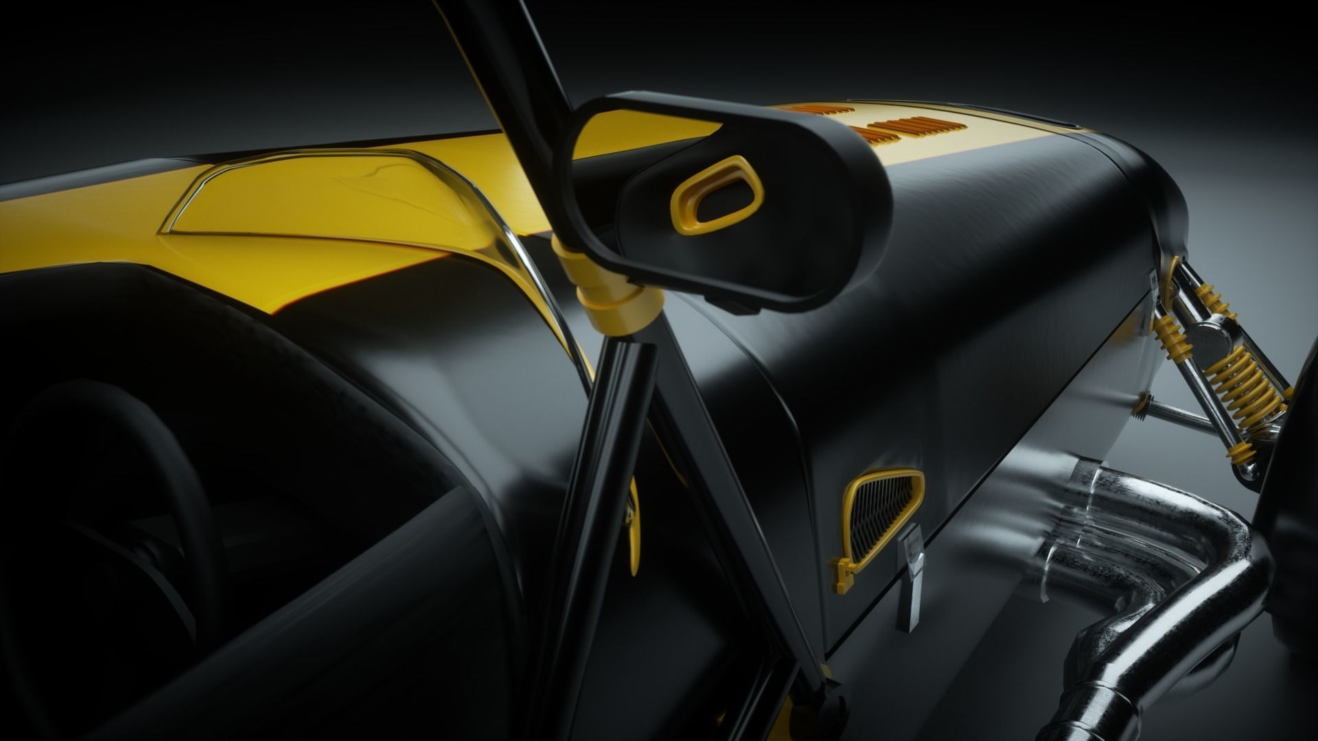 Caterham Racing 3D model_8