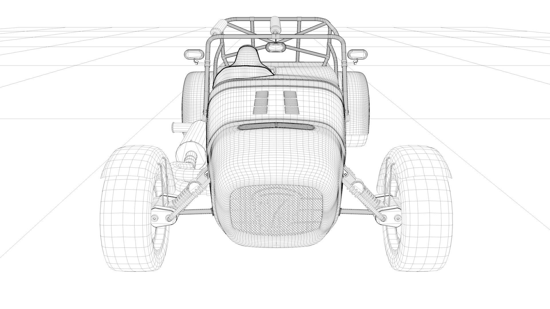 Caterham Racing 3D model_11