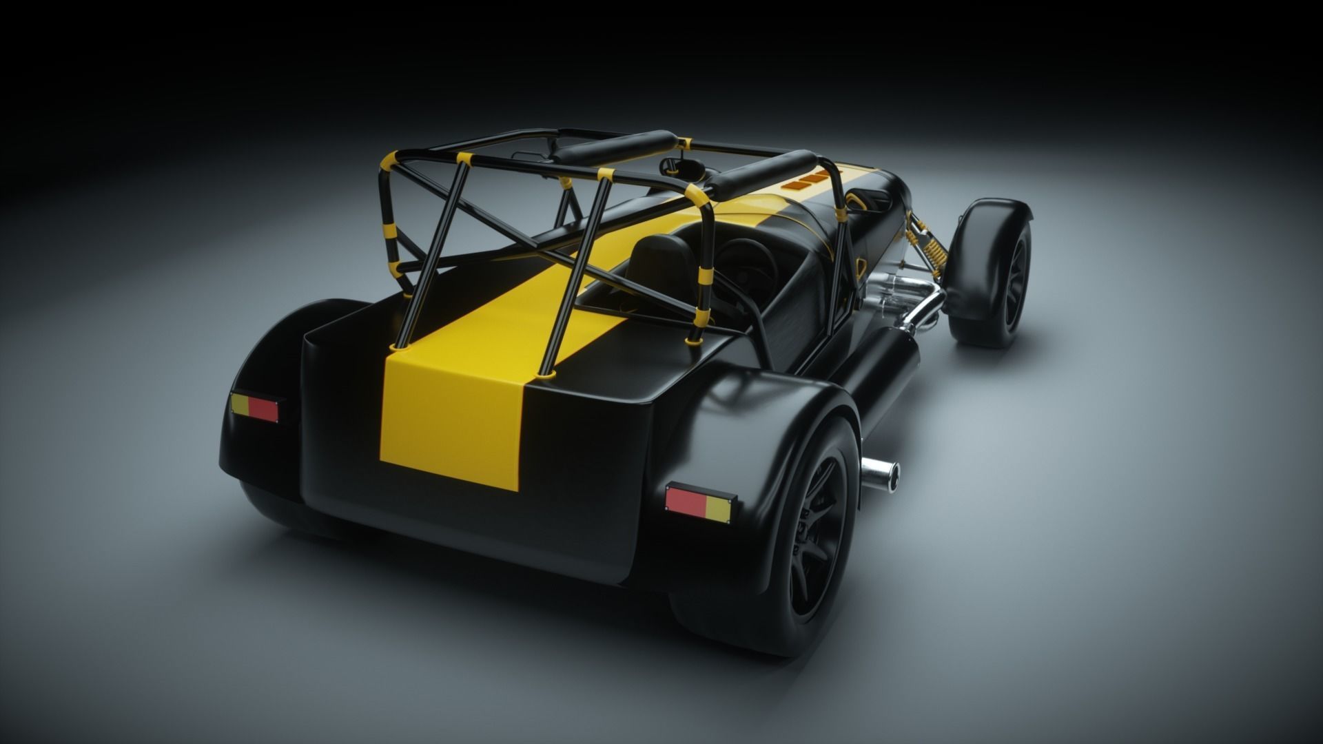 Caterham Racing 3D model_3