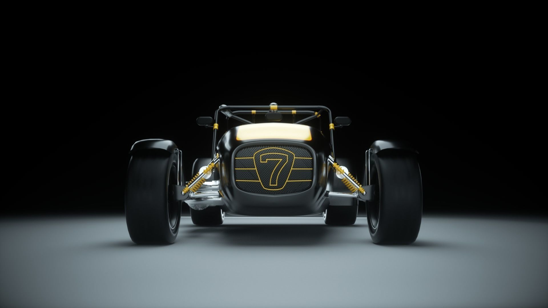 Caterham Racing 3D model_6