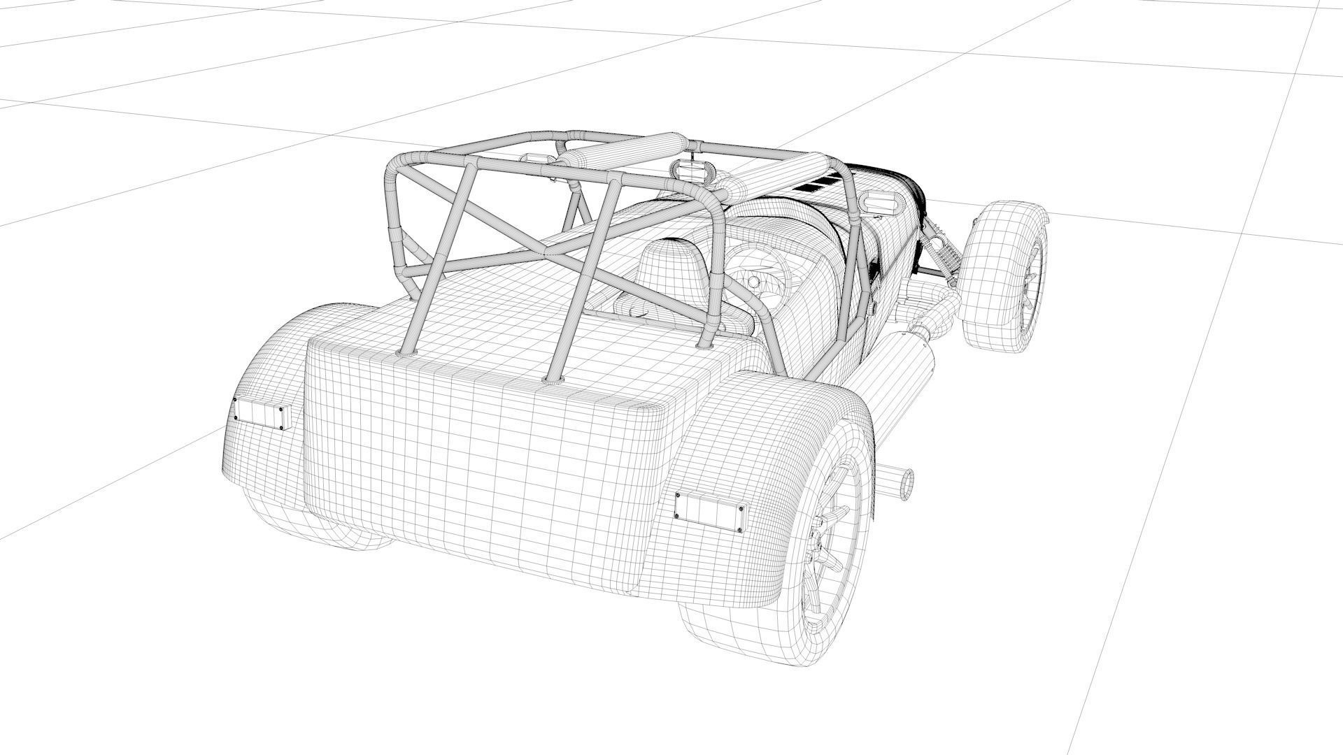 Caterham Racing 3D model_12