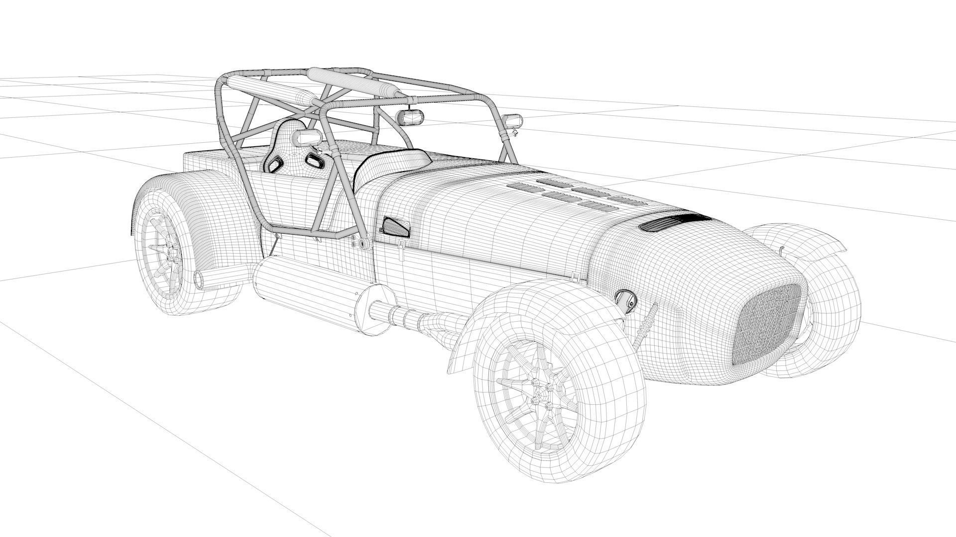Caterham Racing 3D model_10