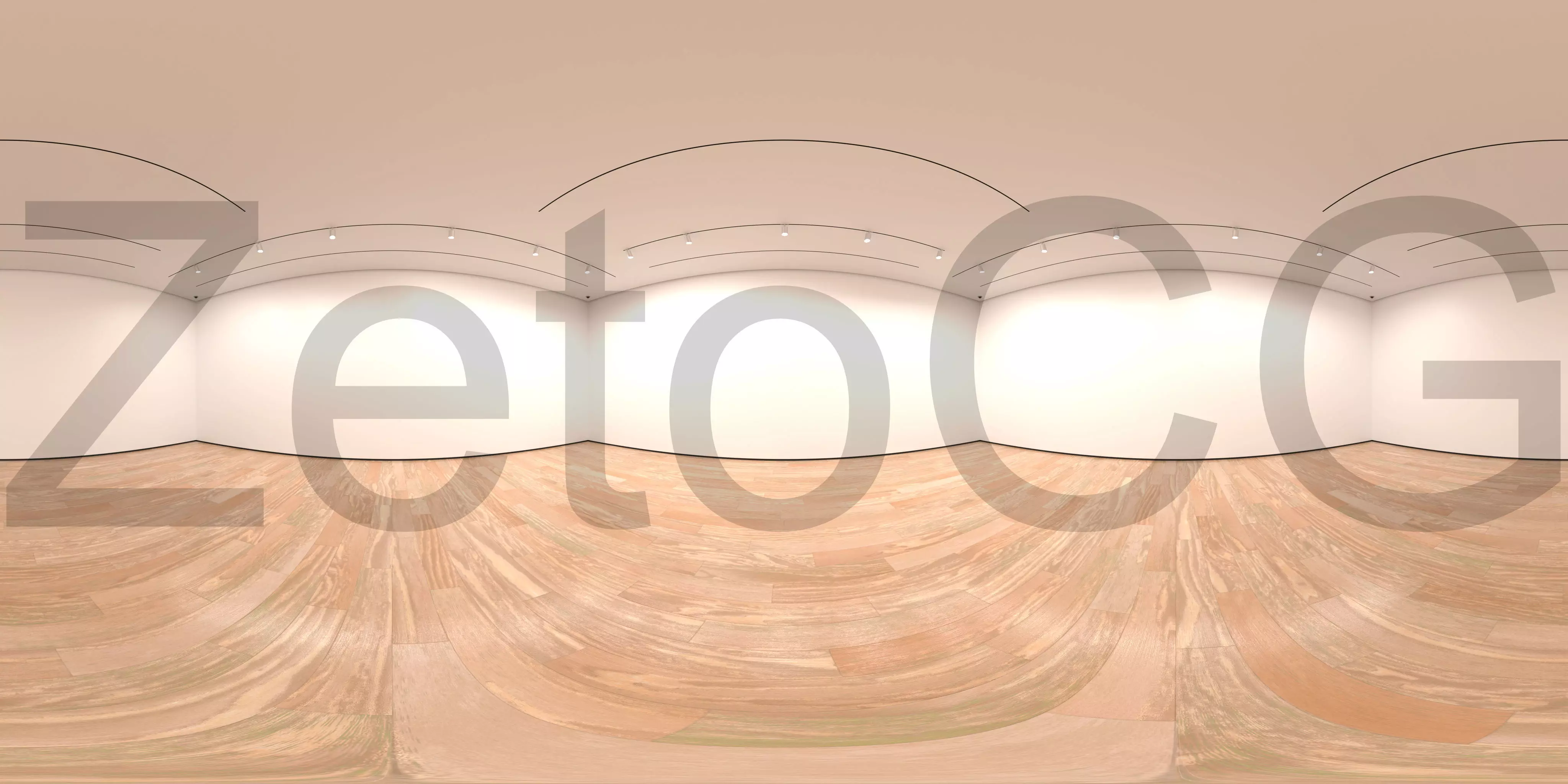 HDRI - Art Museum Gallery Interior 1 v2 - HDR - EXR - 8192x4096 Texture_0