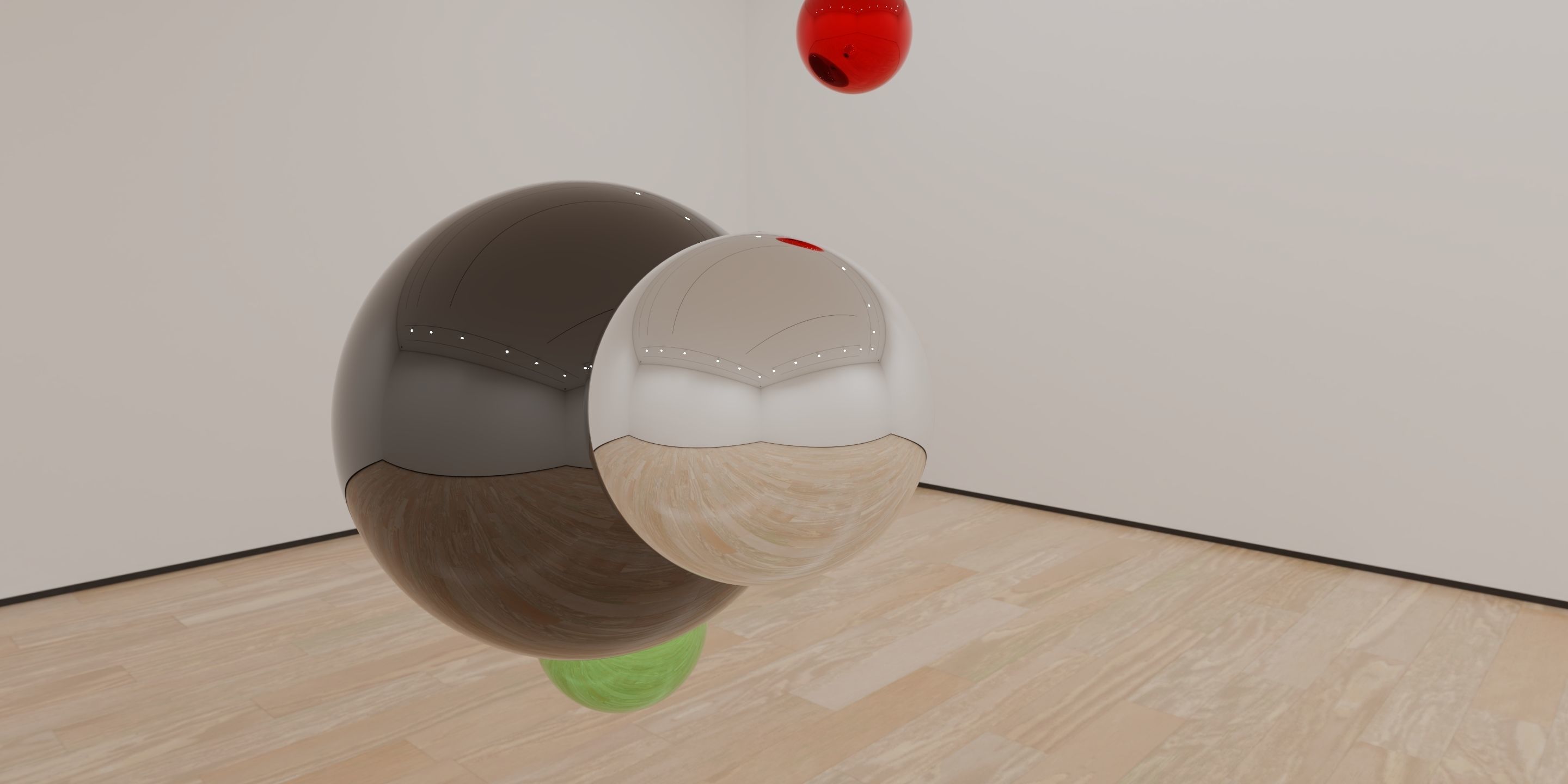 HDRI - Art Museum Gallery Interior 1 v2 - HDR - EXR - 8192x4096 Texture_2