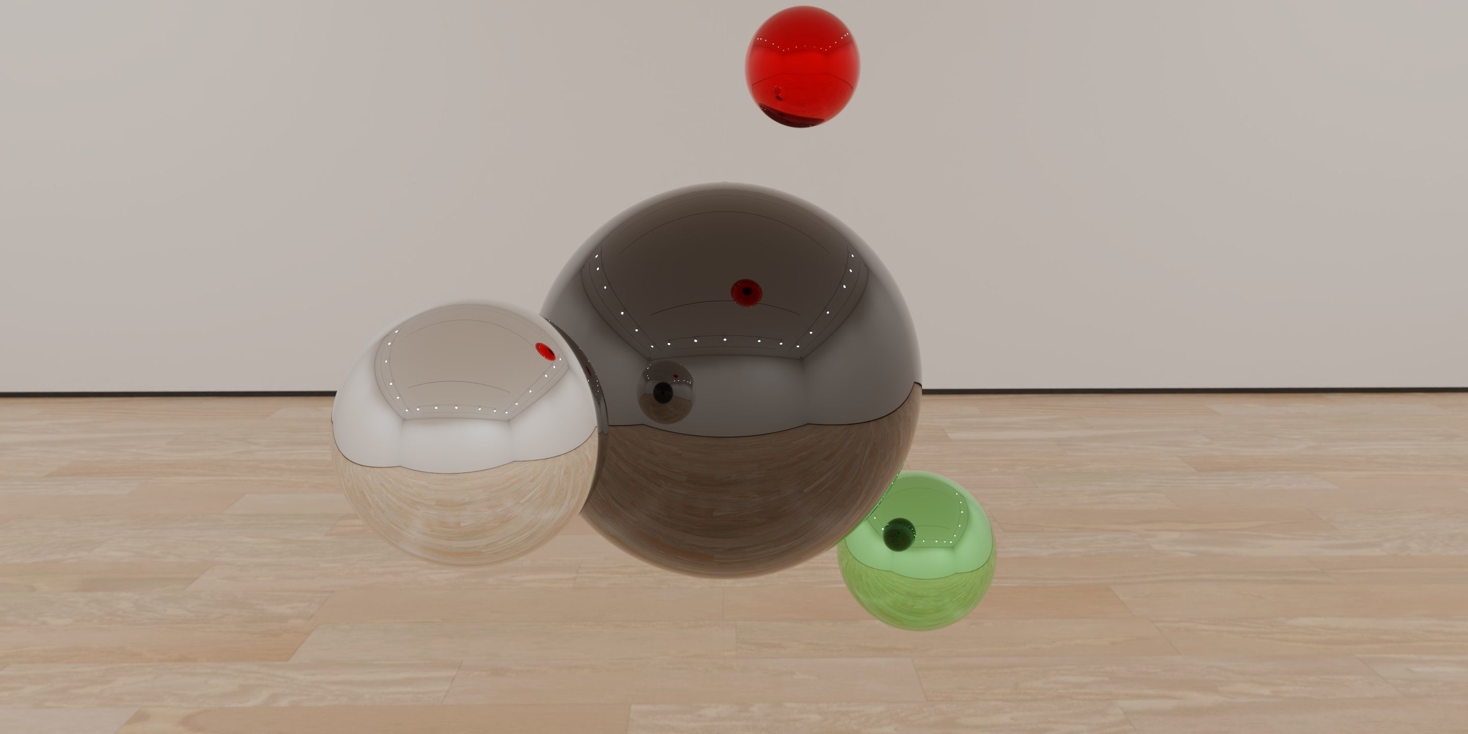 HDRI - Art Museum Gallery Interior 1 v2 - HDR - EXR - 8192x4096 Texture_3