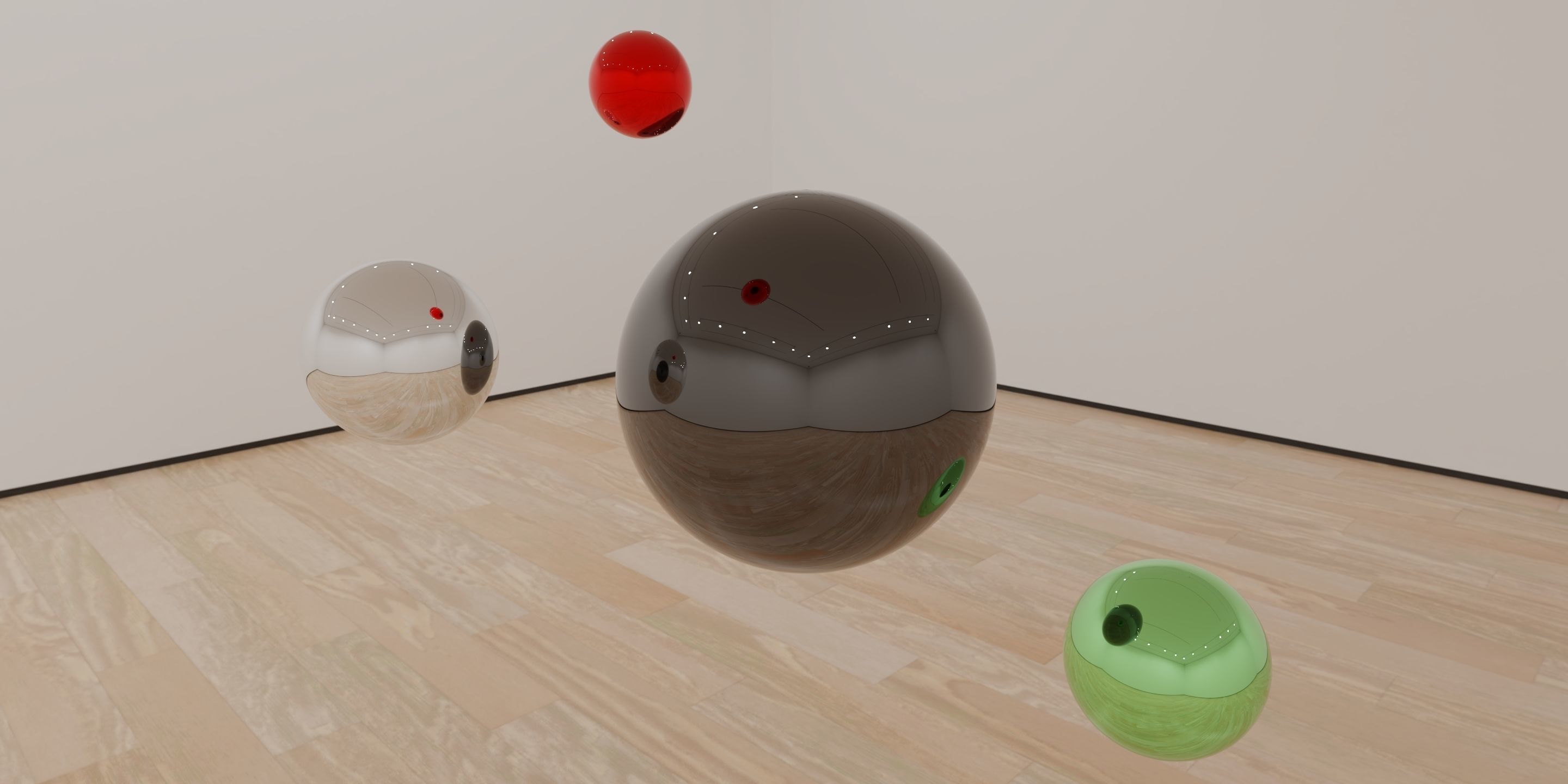 HDRI - Art Museum Gallery Interior 1 v2 - HDR - EXR - 8192x4096 Texture_4