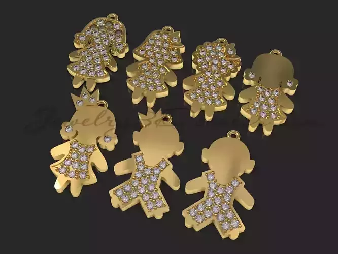 charms on a bracelet 4869