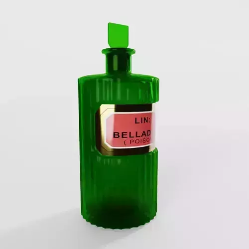 Antique Victorian Apothecary Bottle 02