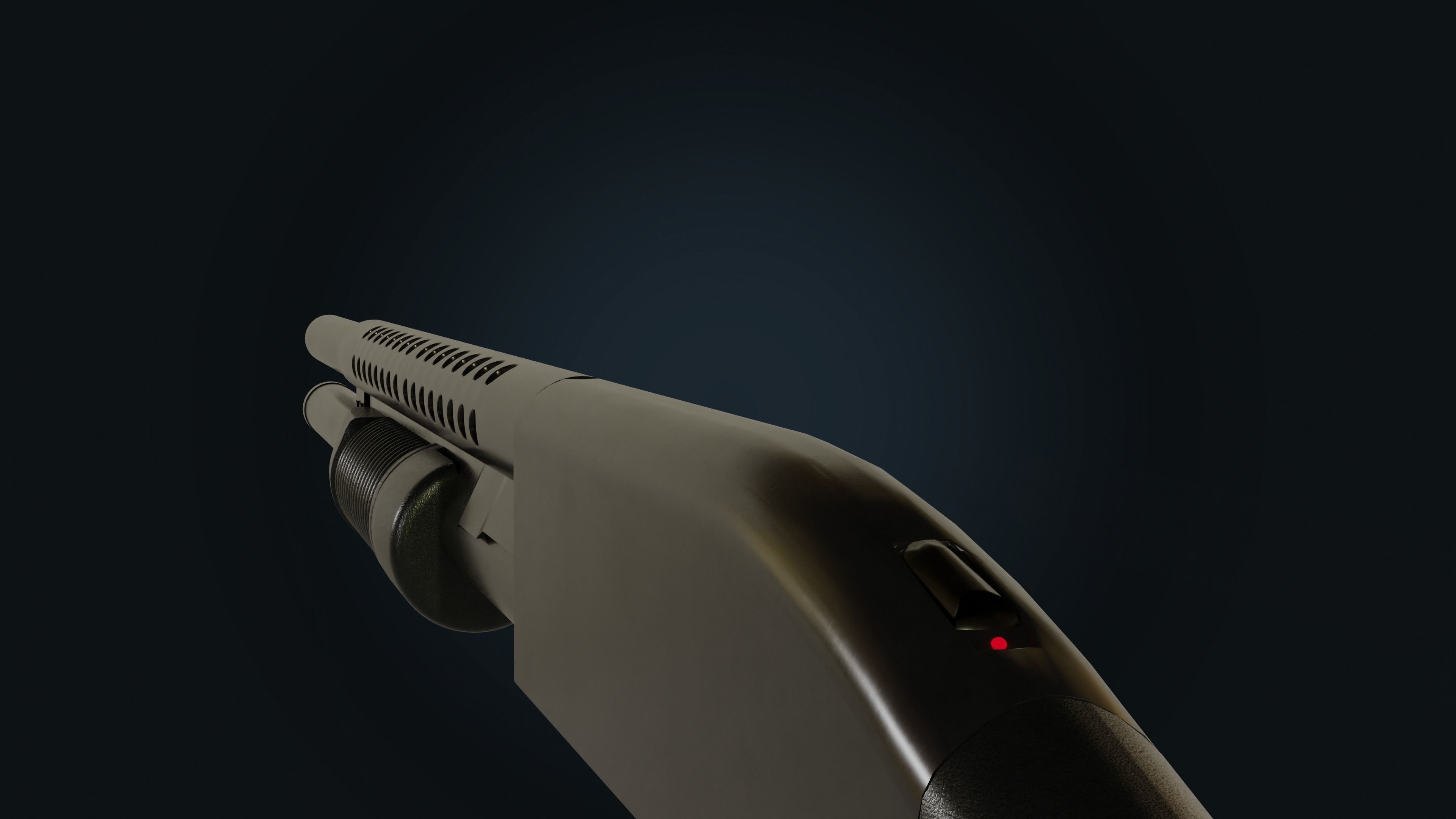 Mossberg 500 Shotgun 3D model_10