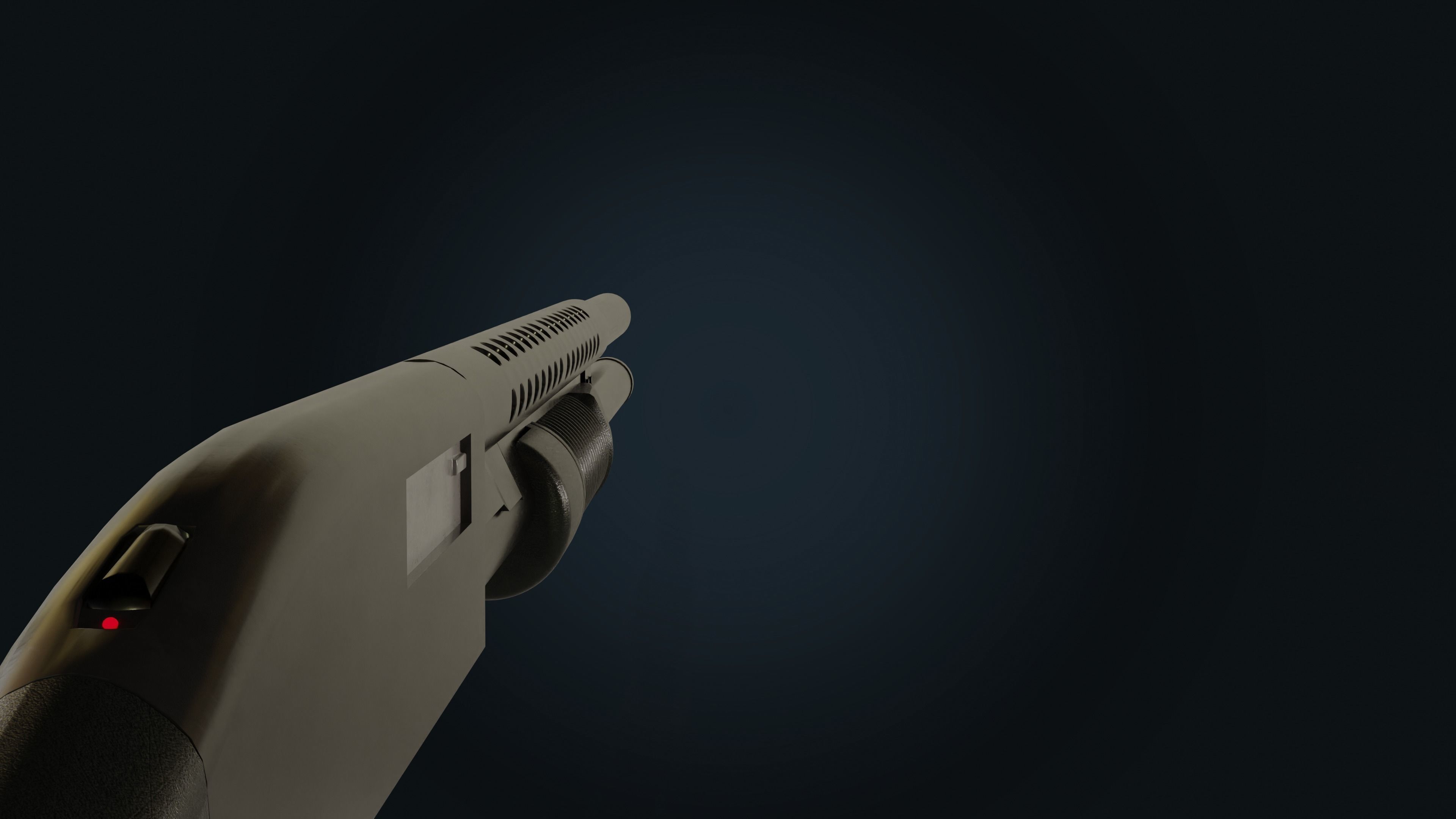 Mossberg 500 Shotgun 3D model_8